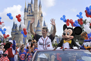 MICHAEL PHELPS RECEIVES HERO\'S WELCOME IN \