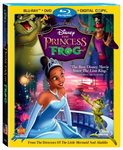 The Princess and the Frog on Blu-ray and DVD