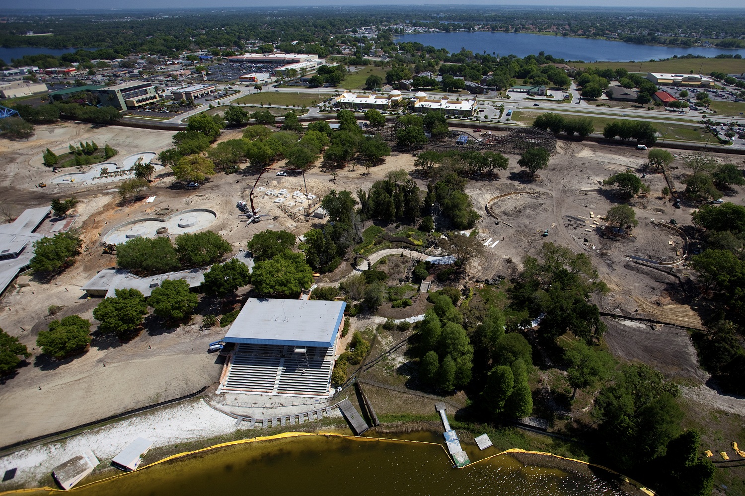 Legoland Florida Aerial Update Snapping The Bricks Together Slowly