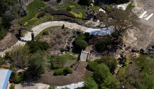 Topiary Gardens at Legoland Florida Construction