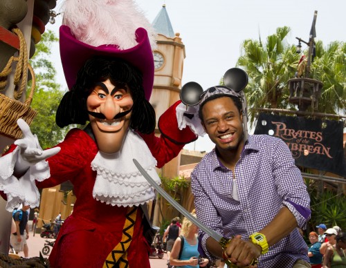 Actor/TV personality Terrence J at Walt Disney World May 13, 2011
