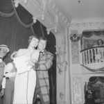 Wally Boag with Julie Andrews at Disneyland's Golden Horseshoe Revue