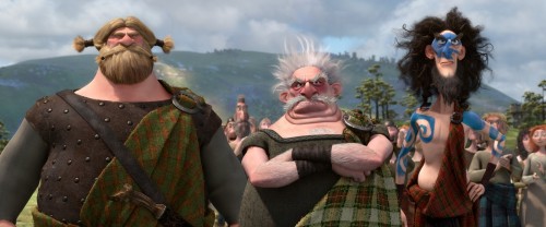 "BRAVE" (L-R) LORD MacGUFFIN, LORD DINGWALL and LORD MACINTOSH. ©2011 Disney/Pixar. All Rights Reserved.
