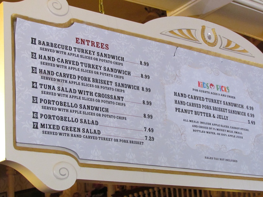 Diamond Horseshoe - menu - Dining Reviews and Information - Fort Fiends