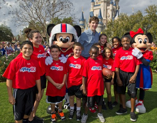 SUPER BOWL MVP ELI MANNING VISITS WALT DISNEY WORLD