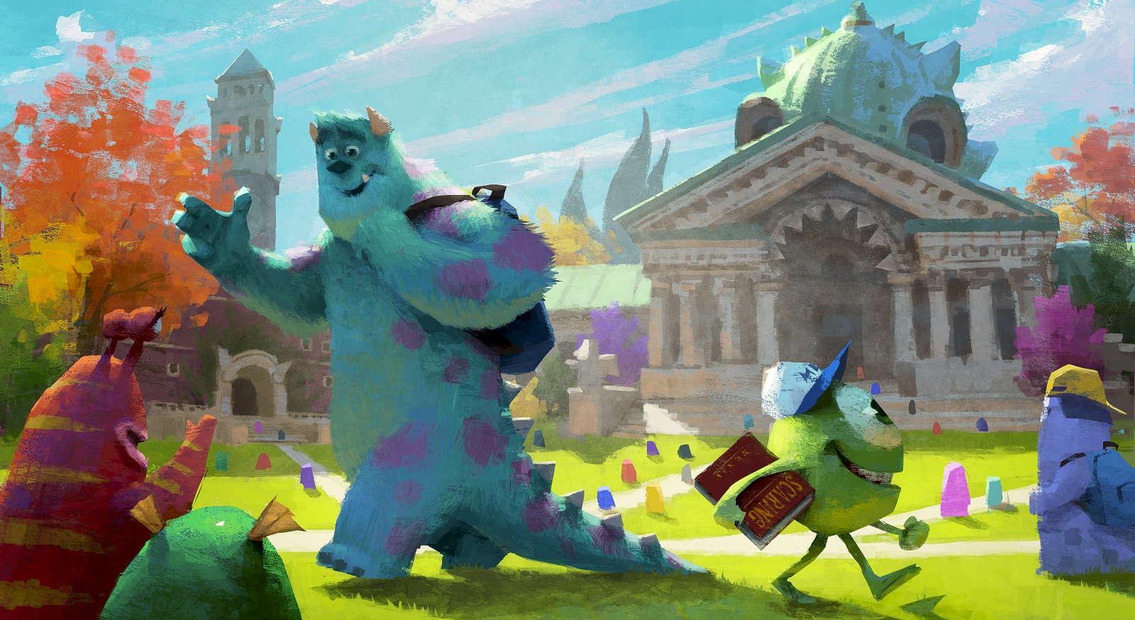 Monsters University Concept Art The Disney Blog