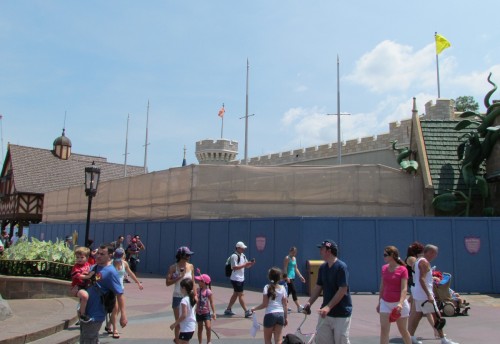 Magic Kingdom New Fantasyland Princess Hall Update