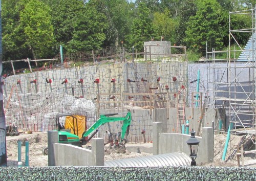 Magic Kingdom Fantasyland Bathrooms - Landscaping