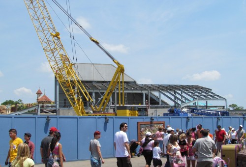 Magic Kingdom New Fantasyland Update Mine Train