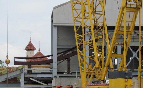 Magic Kingdom New Fantasyland Update - Mine Train Track