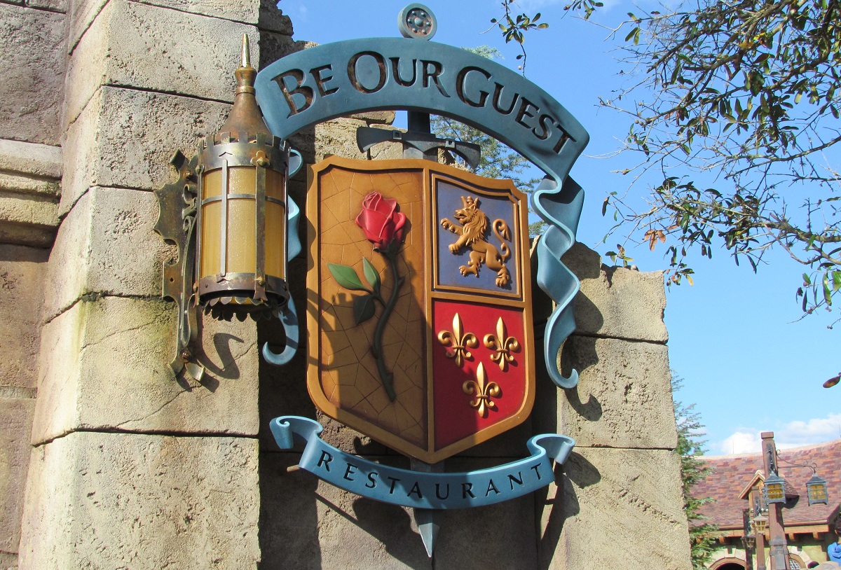 01-be-our-guest-marquee | The Disney Blog