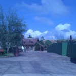 Looking into Gaston's Village