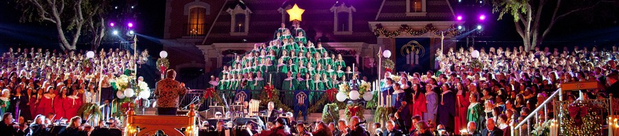 Candlelight Processional at Disneyland