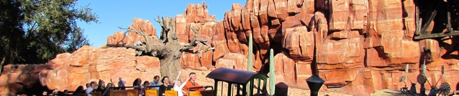 Big Thunder Mountain Railroad at the Magic Kingdom