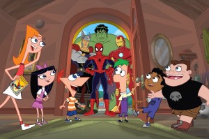 Marvel and Disney Cross Over