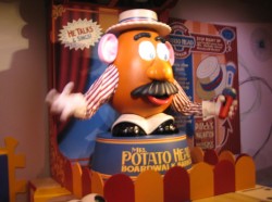 Mr. Potato Head really impresses