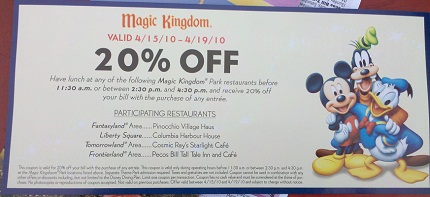coupons for disney magic kingdom tickets