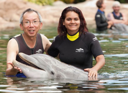 Survivor Reunion visits Discovery Cove  The Disney Blog