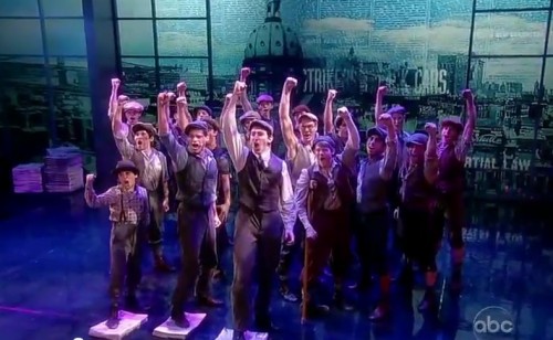 newsies tour cast