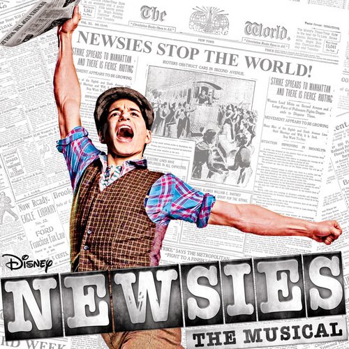 Newsies Logo The Disney Blog