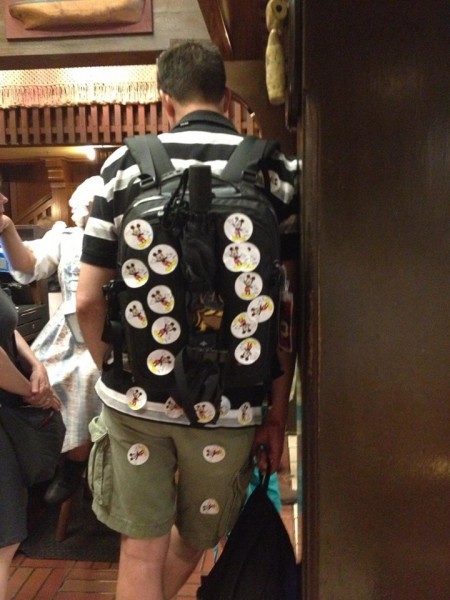 Oh sure he has a lot of Mickey stickers, but does he have a spread sheet?