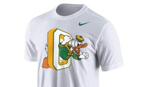 oregon donald duck shirt