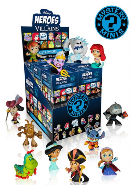 Funko To Introduce Disney Heroes Vs Villains Mystery Minis Collectibles ...