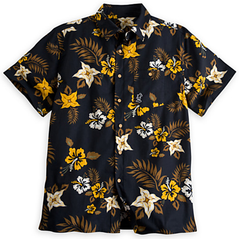 mickey mouse aloha shirt