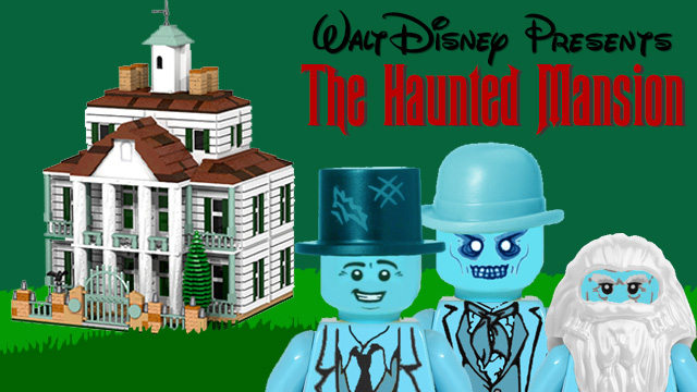 haunted mansion lego set disney