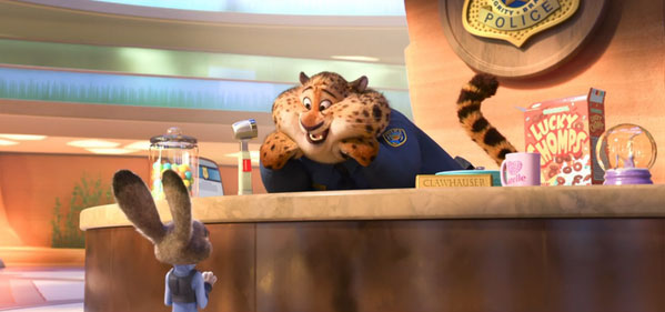 Meet Zootopia Police Department's donut-loving Cheetah - Benjamin ...