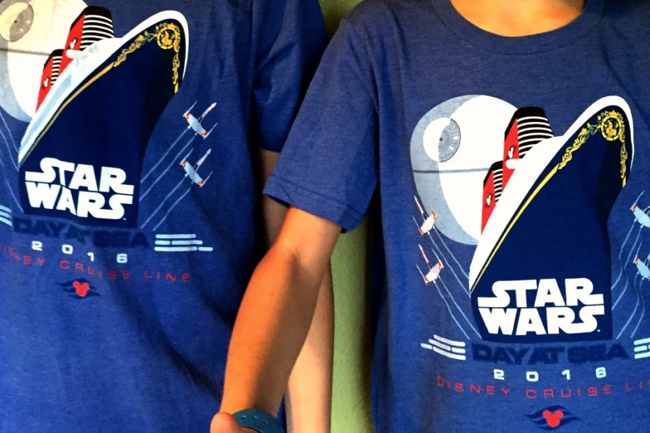 Star Wars Day at Sea t-shirts