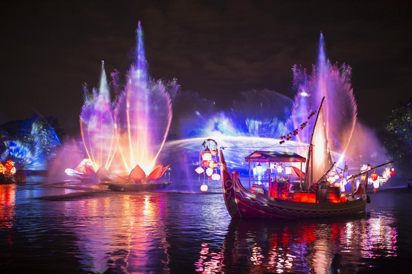 Rivers of Light at Disney's Animal Kingdom at Night