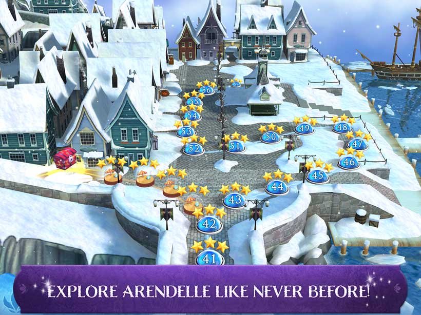 jam city frozen free fall