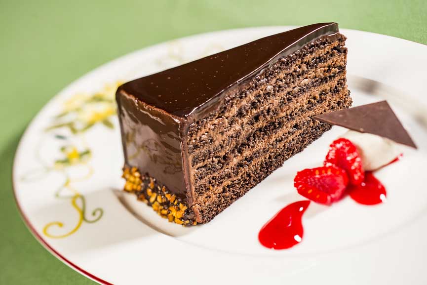 Tiana S Place Chocolate Doberge Gateau The Disney Blog