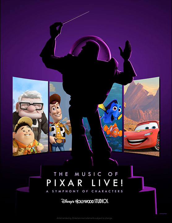 Pixar concert with live orchestra coming to Disney's Hollywood Studios