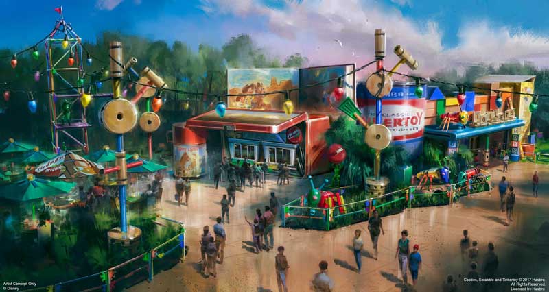 Woody's Lunch Box concept art