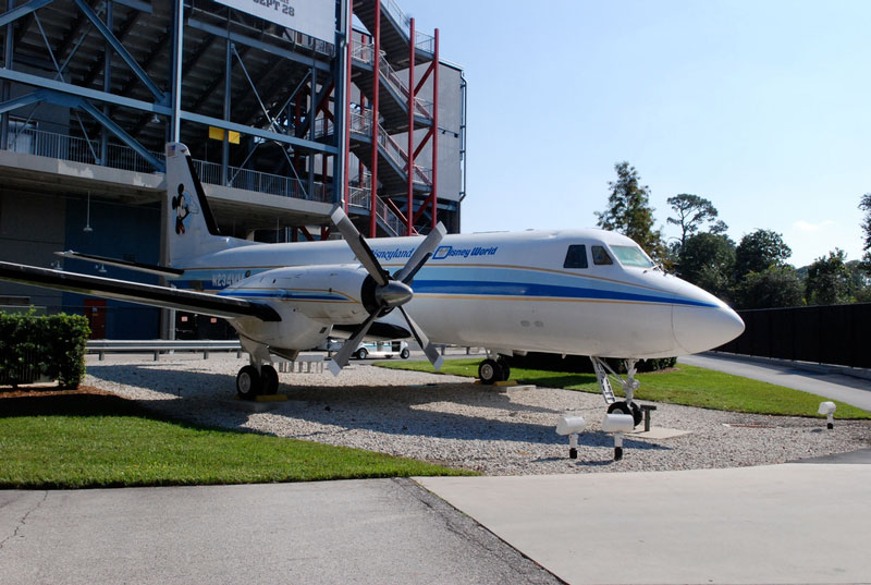 Twin Engine Prop plane used by Walt Disney