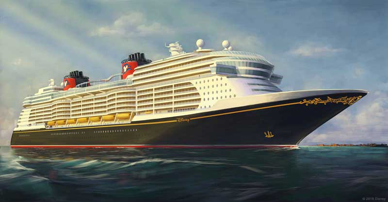 New Disney Cruise Line ship design