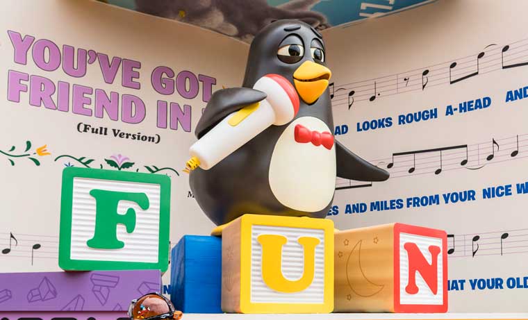 How Imagineers Created Wheezy The Penguin Audio Animatronic For Toy Story Land The Disney Blog
