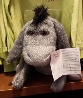 eeyore plush christopher robin movie