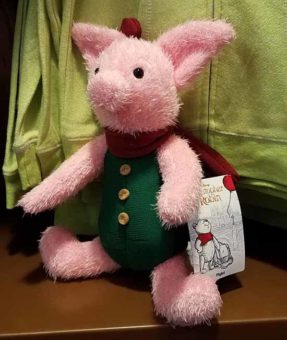 piglet stuffed animal christopher robin