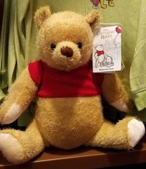 christopher robin stuffed pooh