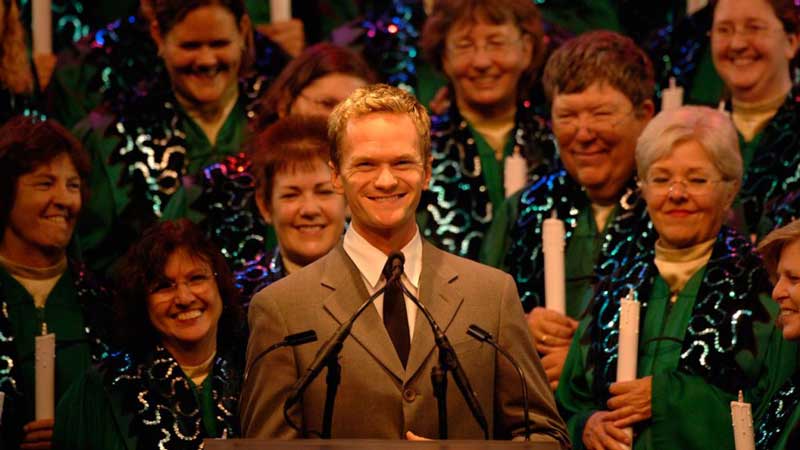 Neil Patrick Harris - Candlelight Processional at EPCOT