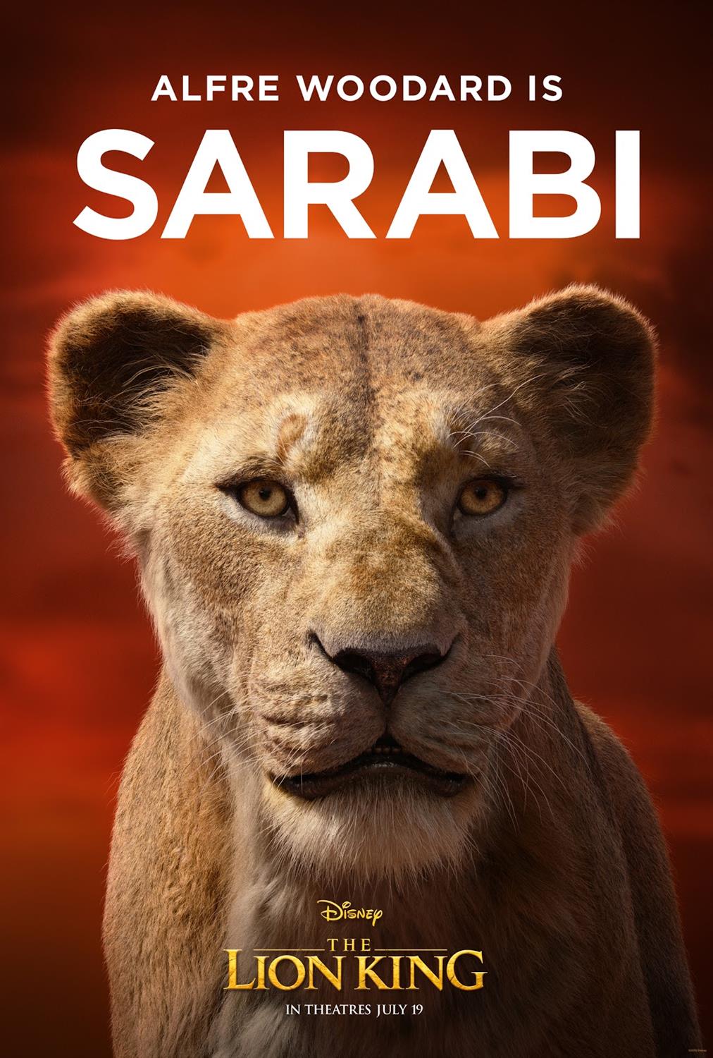 El Rey León (2019) Disney-the-lion-king-character-posters-sarabi