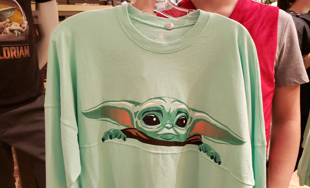 Disney Parks Star Wars Baby Yoda Spirit Jersey Adult Size XL New With Tags 