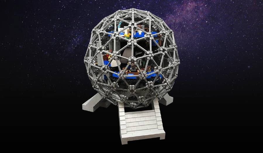 LEGO Spaceship Earth model needs your help to a real kit The