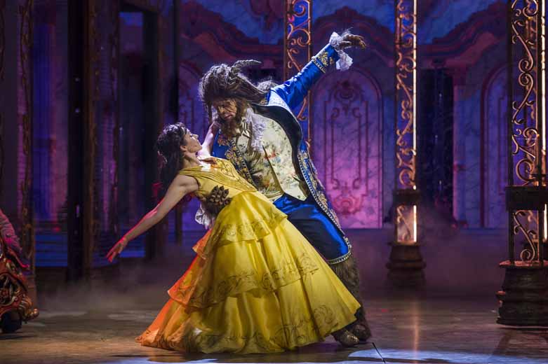Beauty and the Beast on the Disney Dream
