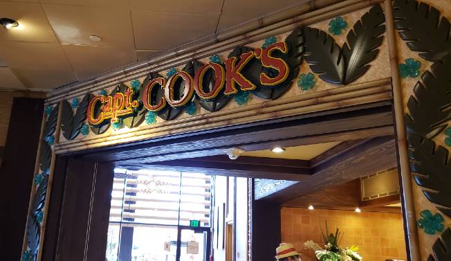 Captain Cook's at the Polynesian