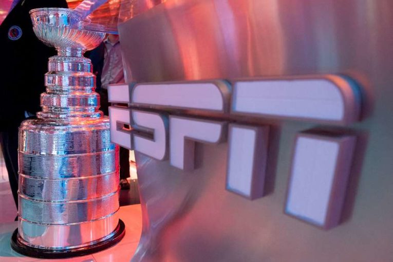 Stanley Cup in the ESPN Studios