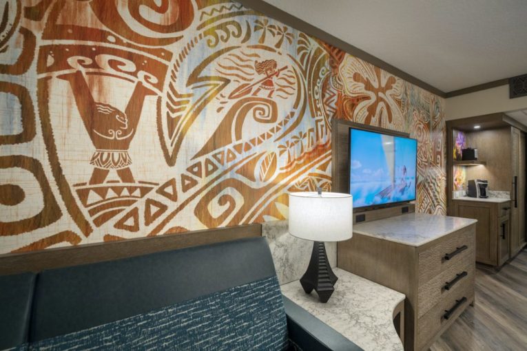 Inside Disney's New Deluxe Rooms at the Polynesian Village Resort with Moana